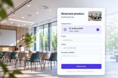 Rezervace prostor přehledně a bez starostí: vyzkoušejte Whatspot